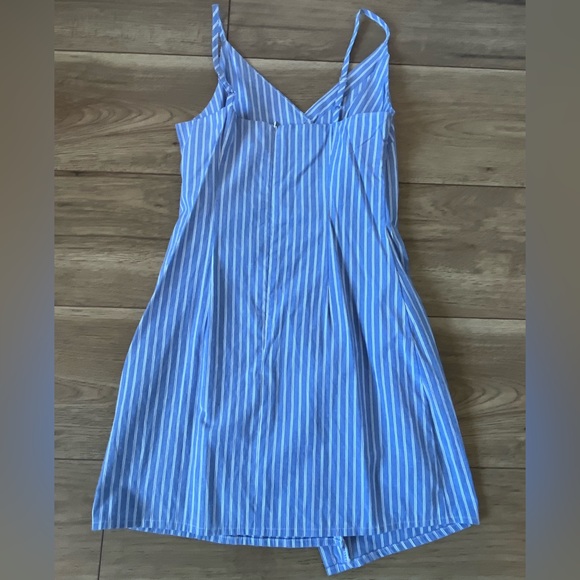 Blue with white striped dress from Zaful in a size small - Picture 2 of 2